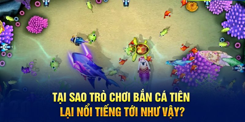 Tại sao trò chơi bắn cá tiên lại nổi tiếng tới như vậy?